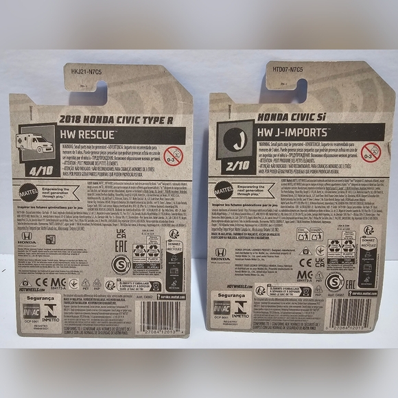 *Special Offer* Hot Wheels Honda Civic Bundle - Picture 2 of 2